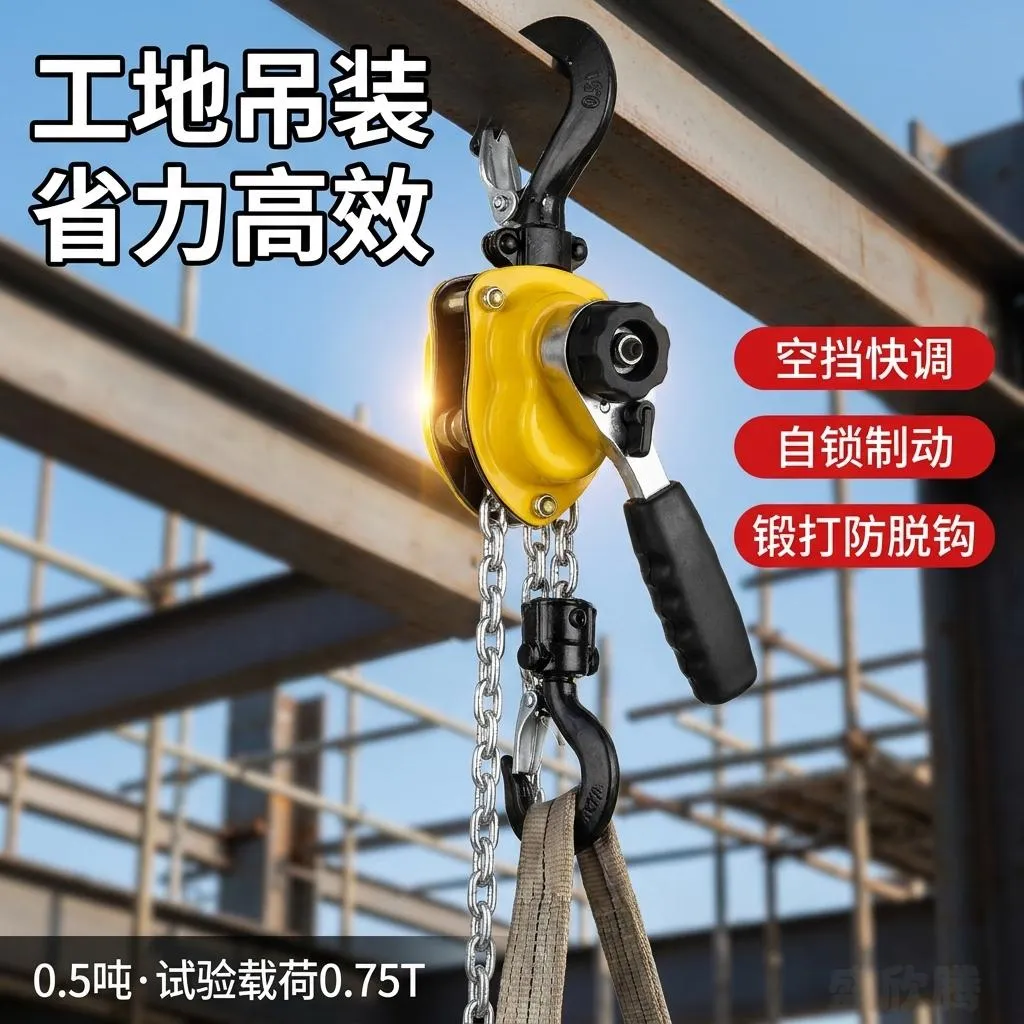 手扳葫芦 0.5吨（轻型） SXT-0.5T